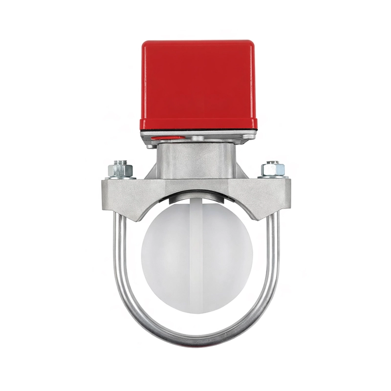 Geflensde waterstroomindicator